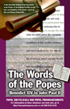 Papal Encyclicals and Pronouncements Poster